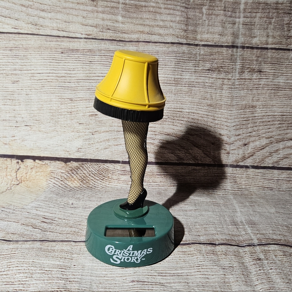 A Christmas Story Leg Lamp solar powered dancing figure